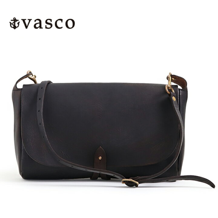 楽天市場】ヴァスコ LEATHER 3 WAY CLUTCH BAG COW HIDE BLACK VASCO 