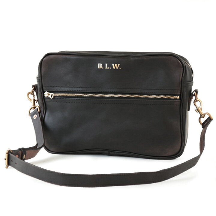 楽天市場】ヴァスコ LEATHER WANDER SHOULDER BAG BLACK VINTAGE 