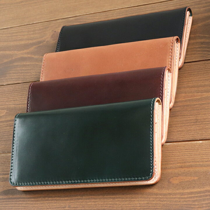 楽天市場】ヴァスコ LEATHER LONG WALLET HORWEEN SHELL CORDOVAN 4 