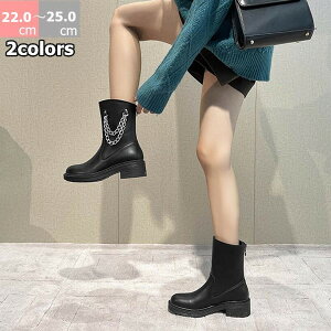 厚底ブーツ レディース/ブーツ ショートブーツ 厚底 カジュアル ブーティ ショートブーツ 痛くない レディース 疲れない 歩きやすい 走れる 合皮 ブラック 秋冬 美脚 ショートブーティ