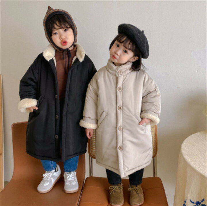 楽天市場 コート キッズ ロング キッズ アウター 女の子 男の子 キッズ アウター モッズ ボアコート 子供服 コート 厚手コート 子供用 ジュニア コート 秋冬 ロング コート キッズ キッズ ジャケット 裏起毛 子供 ジャケット トップス 裏ボア 中綿コート 防寒服 暖かい