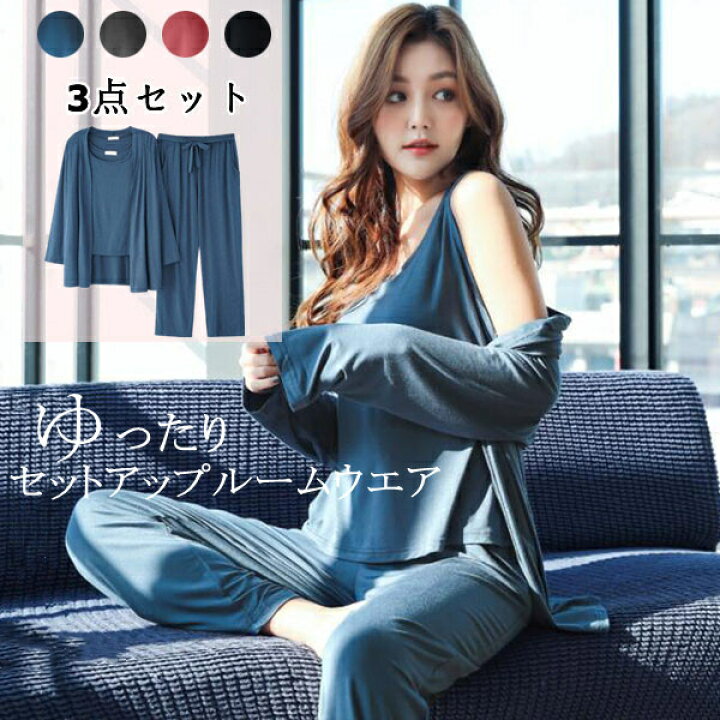 楽天市場】ルームウェア レディース おしゃれ セットアップ 部屋着  