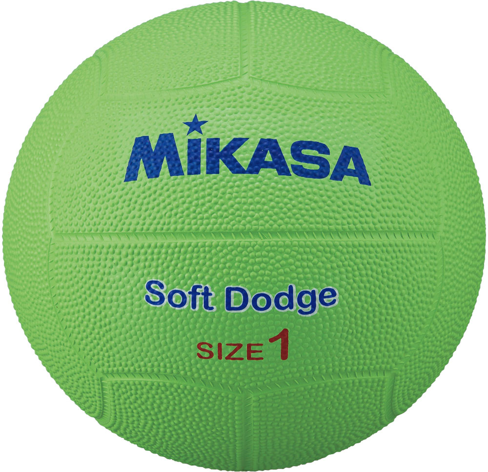 ミカサ MIKASA ボール 21～22日限定 ポイントMAX25倍 STD－1SR－LGSTD1SRLG ソフトドッジ1号 薄緑 MIKASA_ 【国内即発送】 2022年最新海外 ゴム