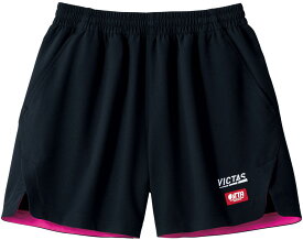 【マラソン期間中 最大4％OFFクーポン＆P最大10倍】 VICTAS ヴィクタス 卓球 インサイド ヘムカラー ゲームパンツ INSIDE HEM COLOR GP パンツ ウェア ショートパンツ JTTA公認 キッズ対応 ポケット付 吸汗速乾 622102 1071