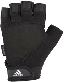 【8月18日 最大4％OFFクーポン＆P最大10倍】 アディダス adidas パフォーマンスグローブ ブラックS トレーニング ボディーケア 筋トレ 宅トレ ジム 手首 掌 ベルクロ仕様 ADGB13123