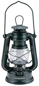 【10月24日20時から 最大4%OFFクーポン&P最大10倍】 キャプテンスタッグ CAPTAIN STAG アウトドア アンティーク暖色LEDランタン ハンマートン グリーン UK-4017 照明 ライト ランタンレトロ 防災 停