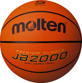 【マラソン期間中 最大4％OFFクーポン＆P最大10倍】 モルテン Molten サッカー JB2000 5号球 オレンジ×アイボリー ミニバスケットボール用 ミニバス 小学生 部活 練習 トレーニング クラブ活動 チーム 試合 小学校 体育 キッズ B5C2000 ギフト