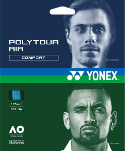 y918 ő3OFFN[|Pő10{z lbNX YONEX ejX |cA[ GA 125 POLY TOUR AIR d Kbg XgO |GXem RtH[g p[Vbg  K  