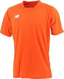【10月30日 P最大10倍】 ニューバランス New Balance サッカー ゲームシャツ メンズ トップス 半袖 フットボール ユニフォーム ワンポイントロゴ シンプル 試合 練習 トレーニング フィットネス