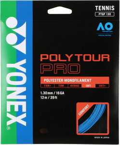 �y5��27��2���܂� �ő�4��OFF�N�[�|����P�ő�10�{�z ���l�b�N�X YONEX �e�j�X �|���c�A�[ �v�� 130 POLY TOUR PRO �d�� �K�b�g �X�g�����O �_�炩�߂̑ŋ��� �|���G�X�e�� ���m�t�B�������g �\�t�g�t