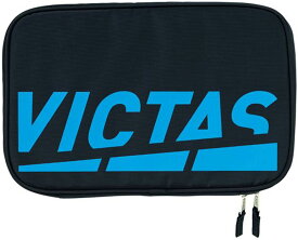 VICTAS ヴィクタス 卓球 プレイ ロゴ ラケット ケース PLAY LOGO RACKET CASE ラケットバッグ ポーチ スクエア型 672101 5100