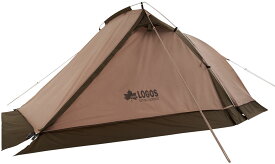 ロゴス LOGOS アウトドア Tradcanvas ツーリングドゥーブル・SOLO－BA テント キャンプ 1人用 ソロキャンプ 組立簡単 ツーリング マッドスカート バイク置き 大型前室 71805575