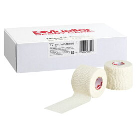 【4月18日まで 最大4％OFFクーポン＆P最大10倍】 ミューラー MUELLER ティアライトテープ 50mm ホワイト テーピング 汗に強い ソフト伸縮 通気性 ウェーブ加工 手でカット可能 ラテックスフリー 天然ゴム不使用 23632