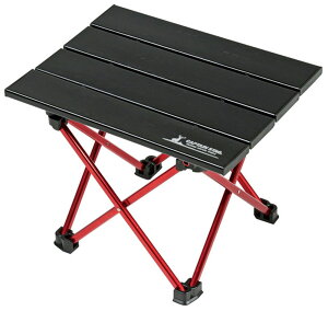 【10月30日 P最大10倍】 キャプテンスタッグ CAPTAIN STAG アウトドア トレッカー アルミロールテーブル ミニ ブラック UC-530 UC0530