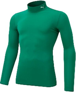 【10月30日 P最大10倍】 プーマ PUMA サッカー コンプレッション ジュニア モックネック LS キッズ 子供 小学生 アンダーシャツ インナーウェア 吸水速乾 トレーニング 練習 試合 部活動 クラブ 6