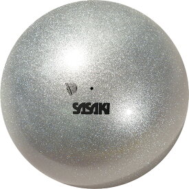 【7月26日2時まで 最大3％OFFクーポン＆P最大10倍】 ササキ SASAKI 新体操 メタリックボール M-207M-F 径18.5cm F.I.G.認定品 手具 光沢 輝き 部活 練習 トレーニング 大会 試合 発表会 新入部員 演技 ダンス M207MF SI
