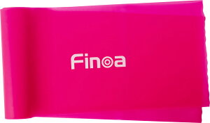 フィノア Finoa シェイプバンド 帯状 ウーマン ピンク トレーニングチューブ フィットネスチューブ トレーニングバンド フィットネスバンド 運動 ダイエット ストレッチ ヨガ 22145