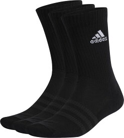 【4月18日まで 最大4％OFFクーポン＆P最大10倍】 adidas アディダス SPW クッション3Pクルーソックス 靴下 EBB96 IC1310