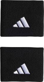 アディダス adidas テニス リストバンド S 吸湿性 薄手 ブランドロゴ刺しゅう 汗対策 夏 部活 クラブ サークル EVJ47 IC3567