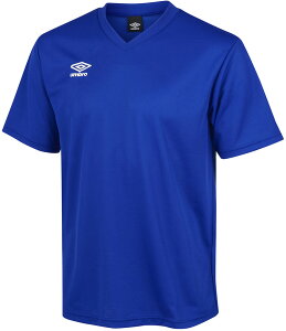 【10月24日20時から 最大4%OFFクーポン&P最大10倍】 アンブロ umbro サッカー サッカー ジュニア ゲームシャツ ワンポイント UAS6307J BLU