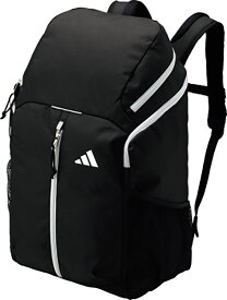 【8月18日 最大4％OFFクーポン＆P最大10倍】 アディダス adidas サッカー ボール用デイパック 32L 黒色 シルバー ブラック 銀色 グレー リュック リュックサック 通学 部活 サッカー バレーボール 中学生 高校生 大学生 通勤 ADP41BKSL