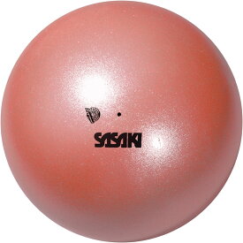 【7月18日 最大3％OFFクーポン＆P最大10倍】 ササキ SASAKI 新体操 メタリックボール M-207M-F 径18.5cm F.I.G.認定品 手具 光沢 輝き 部活 練習 トレーニング 大会 試合 発表会 新入部員 演技 ダンス M207MF APCP