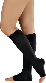 【マラソン期間中 最大4％OFFクーポン＆P最大10倍】 アルケア ALCARE アンシルク 3 ハイソックス つま先なし 弾性ストッキング Ansilk－3 Calf Stockings Elastic Stockings Sサイズ 着圧 18634