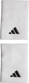 【8月18日 最大4％OFFクーポン＆P最大10倍】 アディダス adidas テニス テニス リストバンド L 吸湿性 ソフト 伸縮性 ブランドロゴ刺しゅう 汗対策 夏 部活 クラブ サークル EVJ49 HT3911