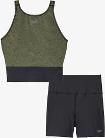 【10月20日まで 最大3％OFFクーポン＆P最大10倍】 スピード Speedo スイミング プール・アスレティクス ミニマム minimUm レディース 水着 水泳 スイム ウェア プール セパレート UVカット フィットネス エクササイズ アクアビクス SFW22302 XH