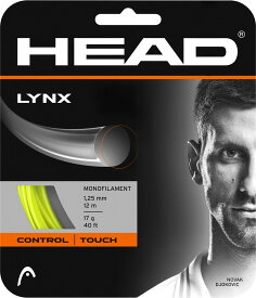 【5月30日限定 P最大10倍】 HEAD ヘッド テニス LYNX リンクス テニス ストリング ガット 281784 YW