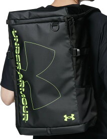 【全品3％OFFクーポン！スーパーセール開始28時間限定！】 UNDER　ARMOUR アンダーアーマー UAターポリン バックパック 40L リュック デイパック バッグ かばん 鞄 撥水 大容量 通勤 通学 スポーツバッグ ジム 部活 トレーニング フィットネス 1368944