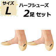 ササキ SASAKI 新体操 2足セット ハーフシューズ Lサイズ 耐久性 幅広 ベーシック 器械体操 部活 レッス…