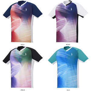 【10月30日 P最大10倍】 ゴーセン GOSEN テニス ゲームシャツ メンズ レディース 半袖ゲームシャツ 半袖Tシャツ 部活 チーム クラブ サークル 吸汗速乾 練習 トレーニング T2346