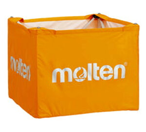 【10月30日 P最大10倍】 モルテン molten ボールカゴ用ネット 中 オレンジ バレーボール バレー ボール出し 練習 折りたたみ ミニバス 中学 高校 体育備品 体育館 グラウンド サッカー 部活 BT0020O