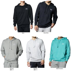 【7月13日10時から P最大10倍】 アンダーアーマー UNDER ARMOUR UAエッセンシャルテリー フーディー メンズ ジャケット アウター フルジップ トップス フード パーカー 裏毛 パイル ポケット ウェア ウォームアップ 1384820