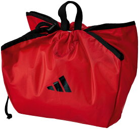 【8月18日 最大4％OFFクーポン＆P最大10倍】 アディダス adidas サッカー 新型ボールネット 赤 レッド フットサル ボールネット 収納袋 キッズ ジュニア 小学生 クラブチーム 子供 中学生 サッカーボール 巾着型 高校生 ABN04R