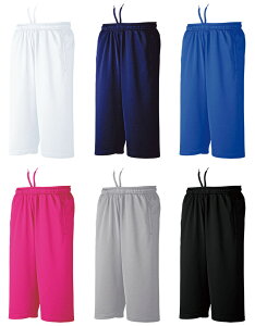 【10月30日 P最大10倍】 ウンドウ wundou ユニセックス ドライスウェットミッドカットパンツ S〜XXL メンズ レディース 吸汗 速乾 部活 運動 スポーツウェア トレーニング サイドポケット パンツ