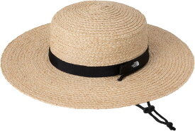 【11月16日まで 最大4％OFFクーポン＆P最大10倍】 ザ・ノース・フェイス THE NORTH FACE アウトドア ラフィアブレイドハット レディース Raffia Blade Hat 帽子 熱中症対策 通気性 サイズ調整可能 フェス コンパクト 携行 あご紐 旅行 普段使い NNW02441