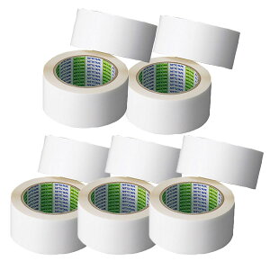 【10月30日 P最大10倍】 モルテン Molten ポリラインテープ白色 バレー バスケ ハンドボール用 PT5W 5個セット 10巻 幅50mm×長さ50m 2巻入×5 非伸縮 直線用 PT5WSET5