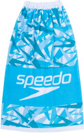 【全品3％OFFクーポン！スーパーセール開始28時間限定！】 Speedo スピード スイミング Stack Wrap Towel M SE62005 BL