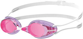 スワンズ SWANS スイミング スイムグラス ミラーレンズ ノンクッション 競泳用 レーシング SR-7M ゴーグル SR7M PURRU