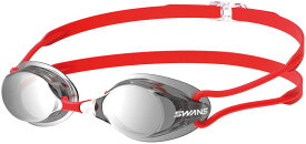 【マラソン期間中 最大4％OFFクーポン＆P最大10倍】 SWANS スワンズ スイミング スイムグラス ミラーレンズ ノンクッション 競泳用 レーシング SR－7M ゴーグル SR7M SMSI
