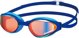 スワンズ SWANS スイミング レーシングクッション付き スイミングゴーグル ミラータイプ SR-81MPAF ゴーグル 水泳 スイミング スイマー 水中メガネ くもり止めレンズ 日本製 SR81MPAF NASHD