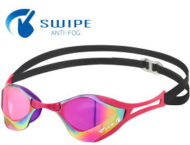 【8月11日2時まで 最大3％OFFクーポン＆P最大10倍】 ビュー VIEW スイミング ブレードエフゼロ スワイプ アンチフォグ BladeF ZERO SWIPE 競泳用 スイミングゴーグル レーシング くもり止め ミラータイプ UVカット V128SAM VOP