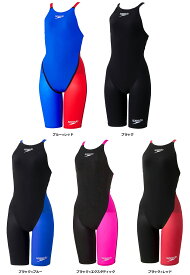 【7月18日 最大3％OFFクーポン＆P最大10倍】 スピード Speedo スイミング ファストスキンプロ3オープンバックニースキン レディース Fastskin Pro III Openback Kneeskin 水泳 水着 競泳 レッグ丈 SCW12101F