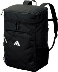 【8月18日 最大4％OFFクーポン＆P最大10倍】 アディダス adidas サッカー ボール用デイパック 30L ブラック 黒 リュック リュックサック 通学 部活 サッカー バレーボール 中学生 高校生 大学生 通勤 体育館 フットサル ADP44BK