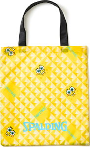 【10月24日20時から 最大4%OFFクーポン&P最大10倍】 スポルディング SPALDING バスケット パッカブルトートバッグ スポンジ ボブ パターン トートバッグ 折り畳み 持ち運び A4サイズ カバン 収納