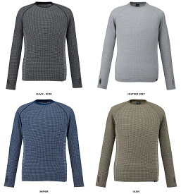 【7月13日10時から P最大10倍】 ミレー MILLET アウトドア ホールガーメント ワッフル ウール クルー WHOLE GMT WAFFLE WOOL CRW お出かけ MIV01905