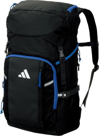 【8月18日 最大4％OFFクーポン＆P最大10倍】 アディダス adidas サッカー ボール用デイパック 32L 黒色 青色 ブラック ブルー ブライトロイヤル リュック リュックサック 通学 部活 サッカー 中学生 高校生 大学生 通勤 ADP45BKB