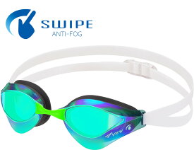 【8月11日2時まで 最大3％OFFクーポン＆P最大10倍】 ビュー VIEW スイミング ブレードオルカ BladeORCA メンズ レディース SWIPE レーシング クリアフレーム スイミングゴーグル ミラーモデル くもり止め UVカット V230SAMC